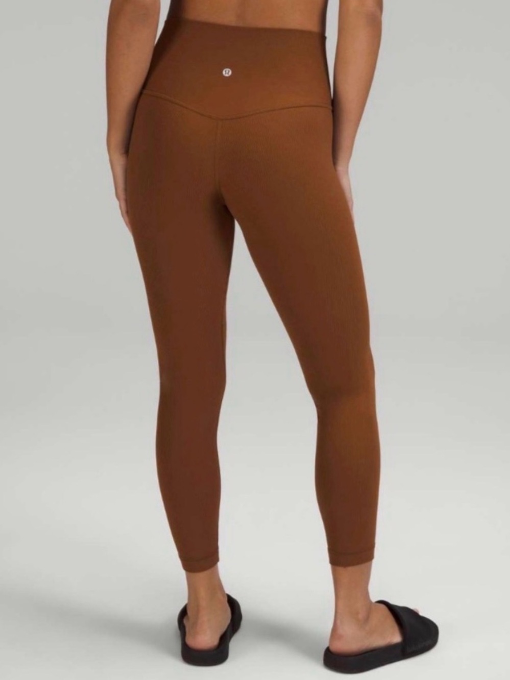 Lululemon Brown Ribbed Leggings